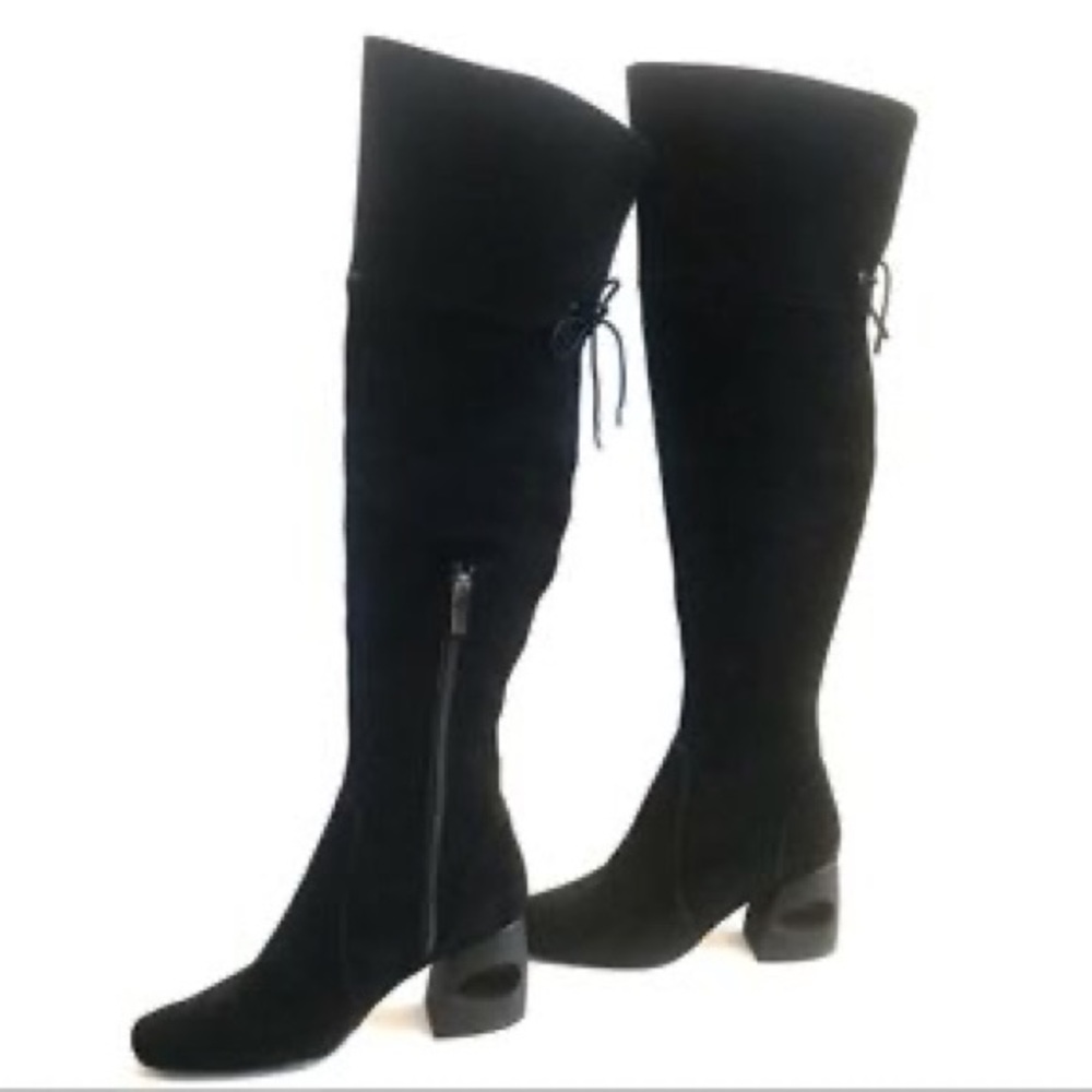 H Halston Suede Boots